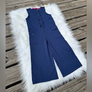 Mini Boden Youth Jumpsuit Romper Blue Size 6/7. Never worn.
